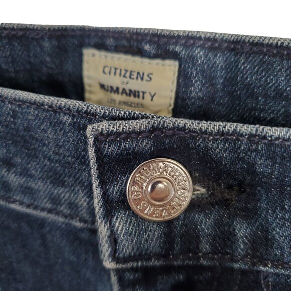 Citizens Of Humanity Sz 29 Jeans Premium Vintage Hailey High Rise Split Flare - Picture 8 of 10